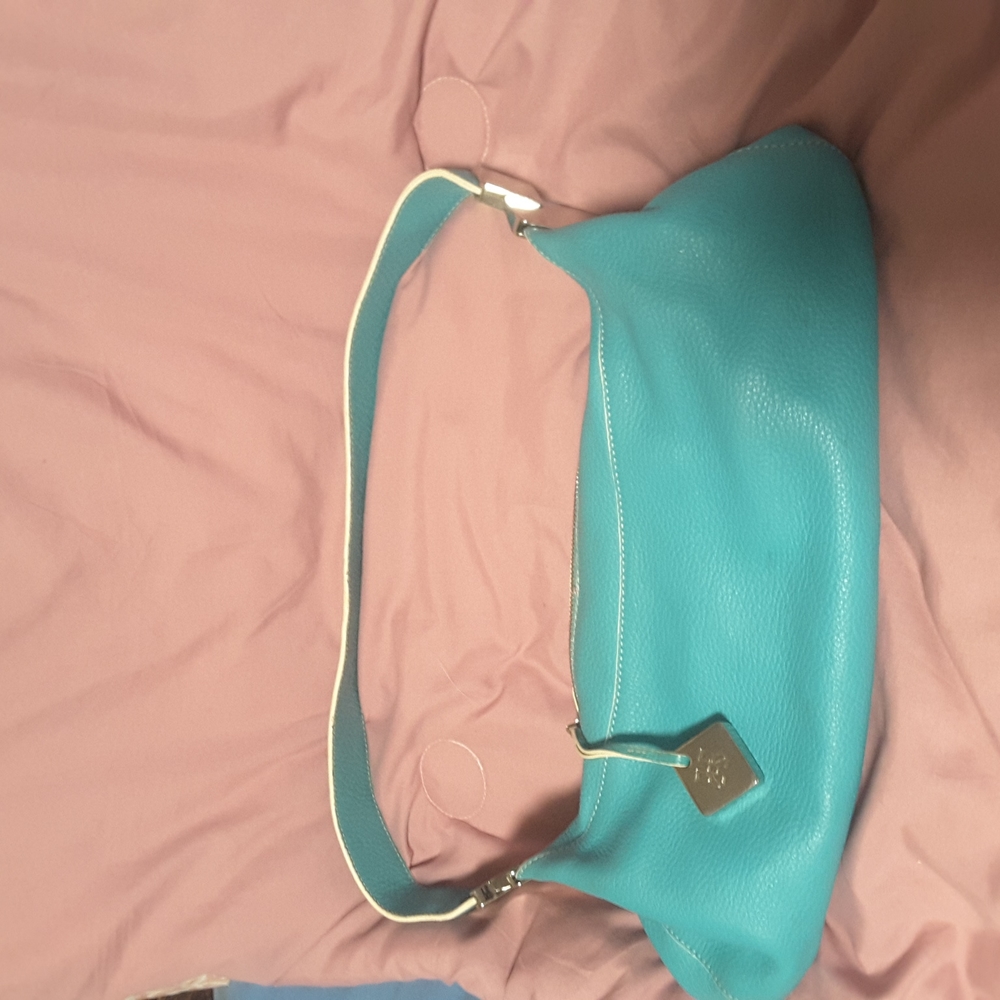 Cromia vintage  turquoise leather purse